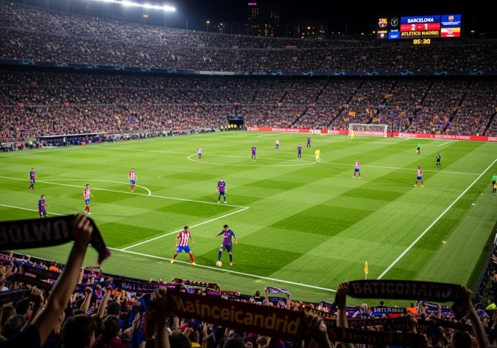 ФК Барселона – Атлетико Мадрид матчийн дүн, Ла Лига төв тоглолт 1xBet тоглоом