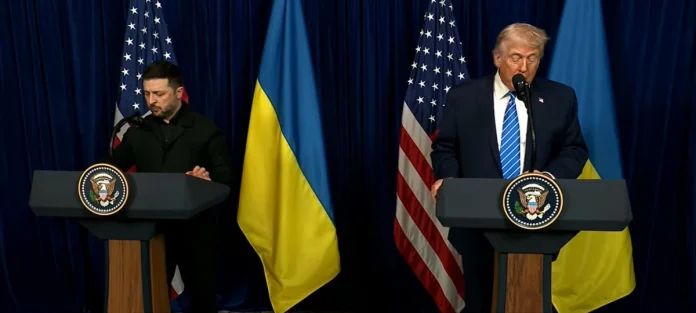 Трампа и Зеленского