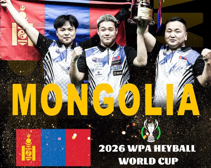 Монгол Улсын баг хэйболын дэлхийн цомд түрүүллээ
