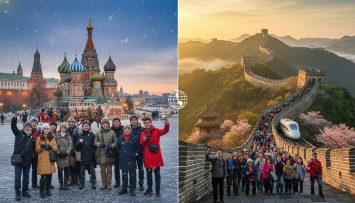 Оросууд Хятадын жуулчдыг чанга чимээтэй хэмээн дурамжхан хүлээн авч байна