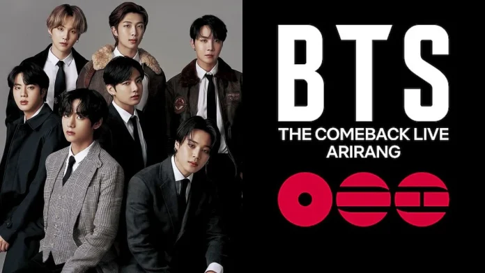 BTS THE COMEBACK LIVE