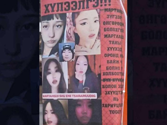 Иргэд үе тэнгийн дээрэлхэлт үйлдсэн хүүхдүүдийн зургийг гудамжинд нааж, эсэргүүцлээ илэрхийлж байна
