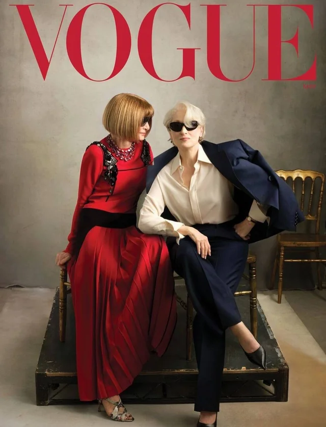 Анна Винтур, Мерил Стрип нар Vogue-ийн нүүрэнд хамт гарлаа