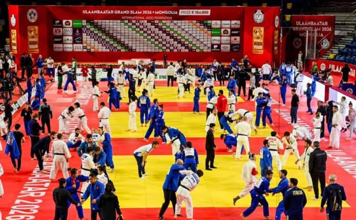 Улаанбаатарын “Их дуулга” эхэллээ: 58 орны 454 жүдоч олимпын онооны төлөө барилдана
