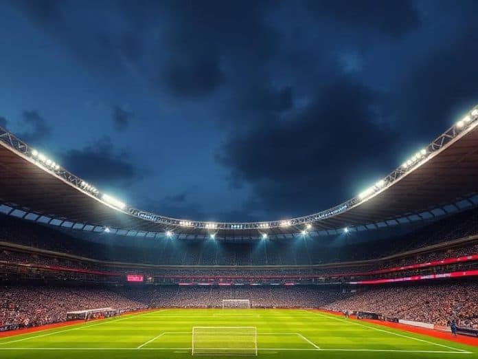 football stadium