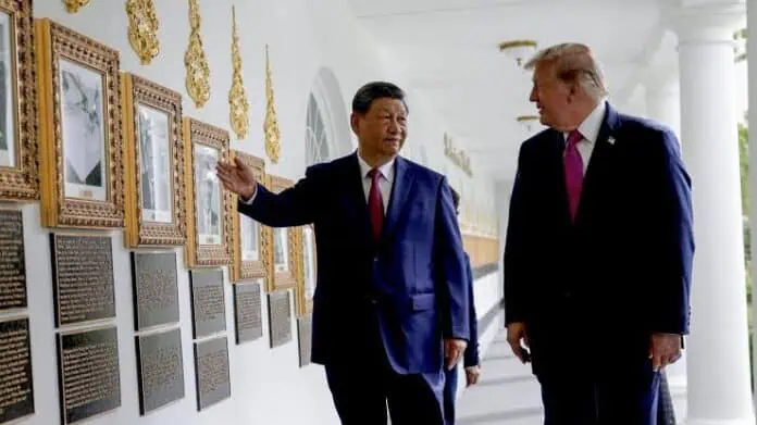 Д.Трамп, Ши Жиньпин
