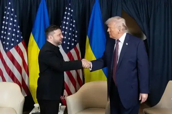 Зеленський Нью-Йоркт Трамптай уулзахаар тохиролцов